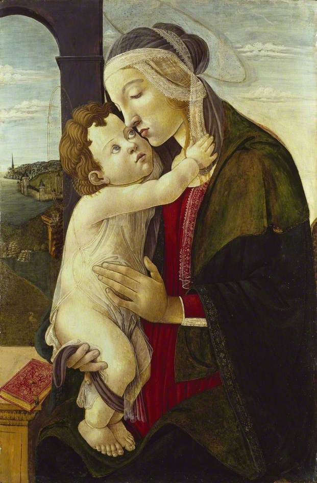 La Vergine e il Bambino - Sandro Botticelli