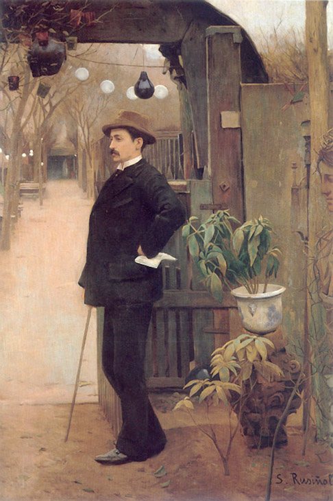 Portrait de Miquel Utrillo - Santiago Rusiñol