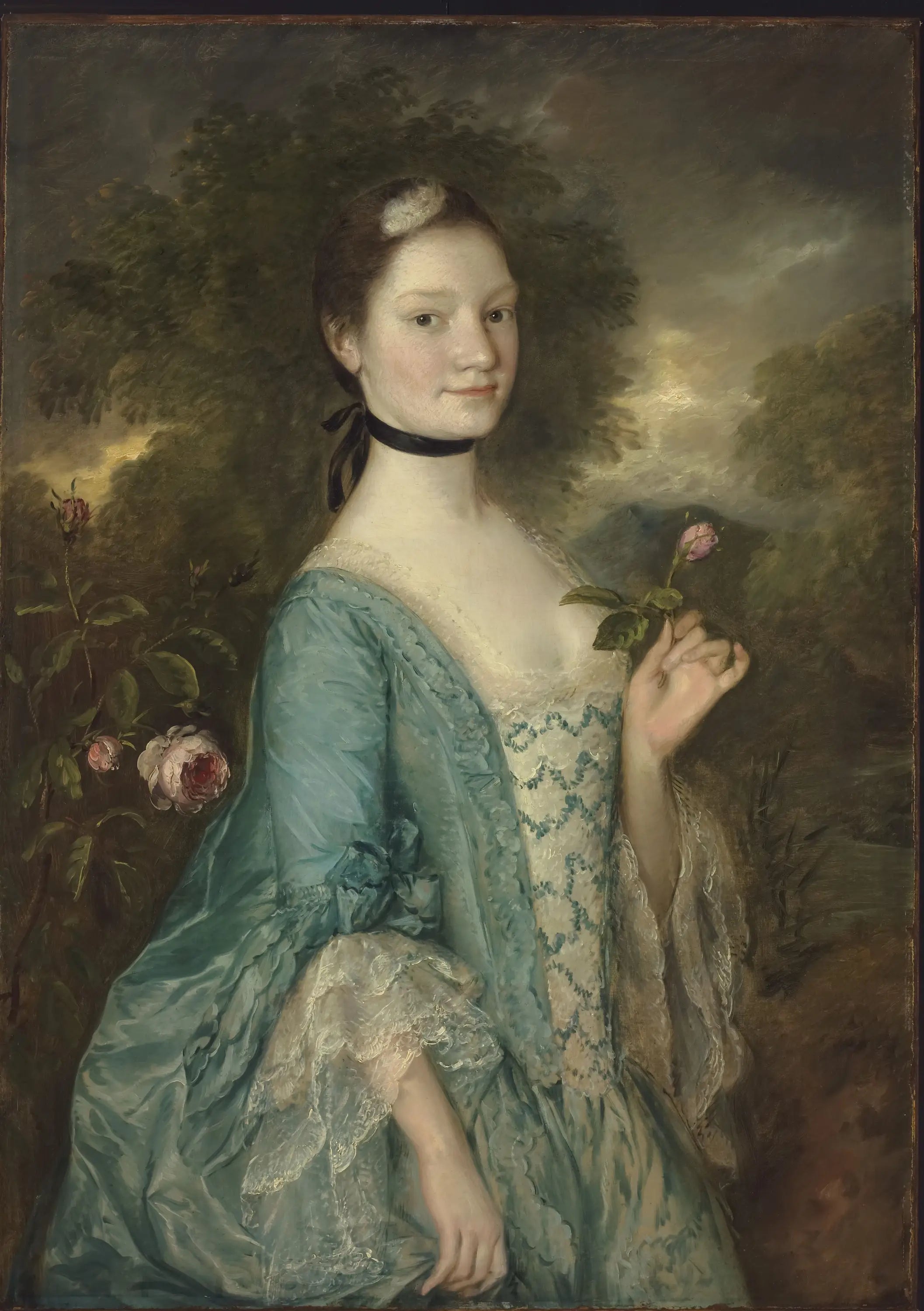 Sarah Lady Innes - Thomas Gainsborough - Alpha Reproduction