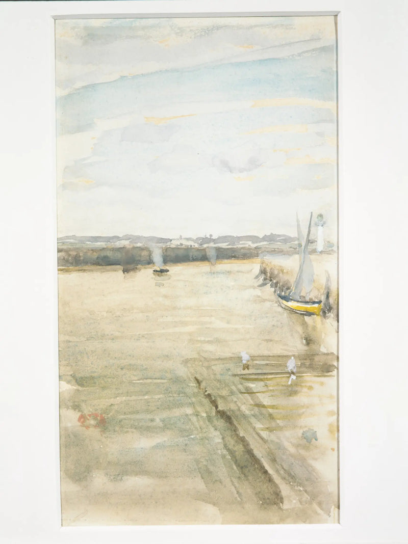 Scena sul Mersey - James Abbott McNeill Whistler
