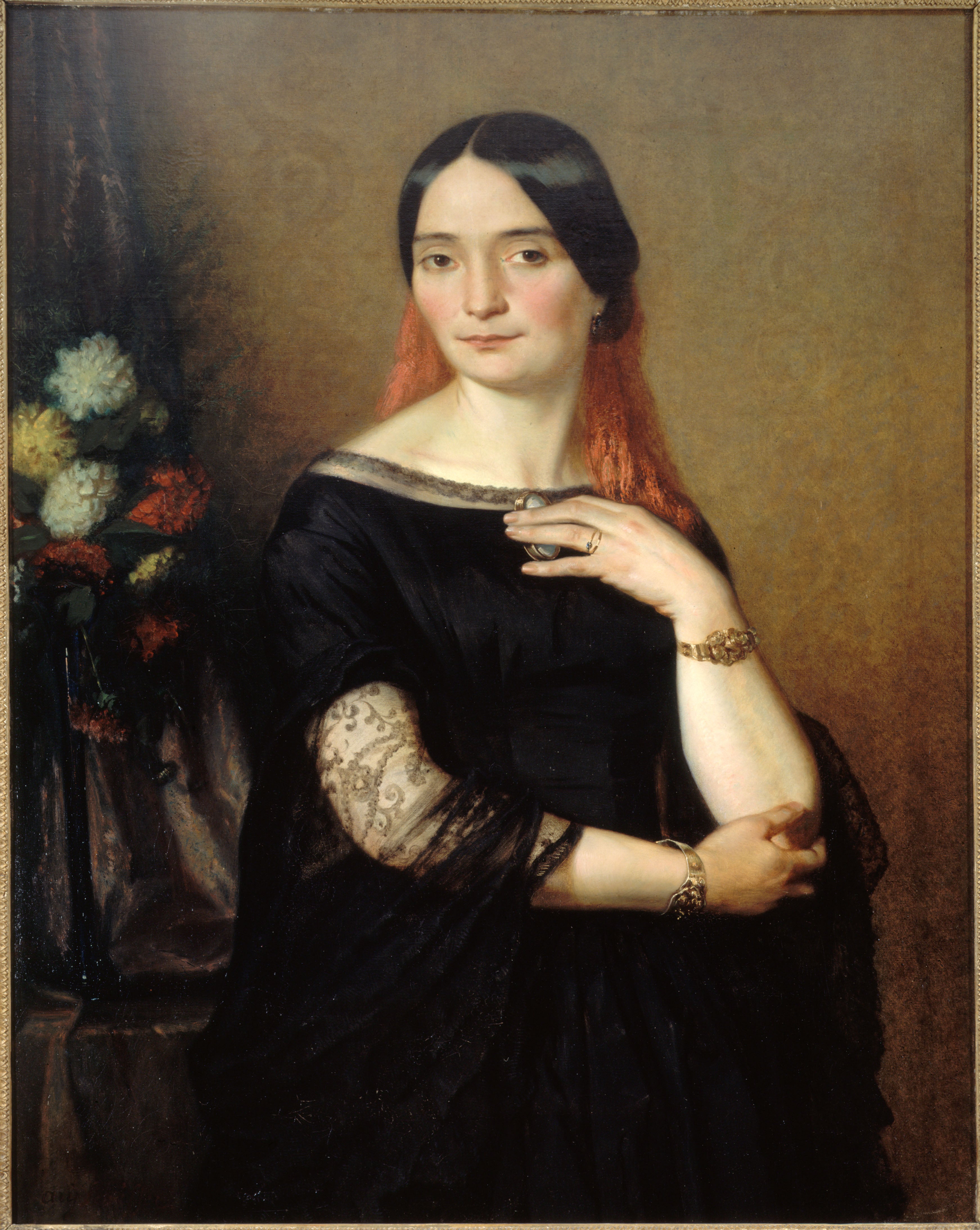 Portrait présumé de Mademoiselle Mars - Ary Scheffer