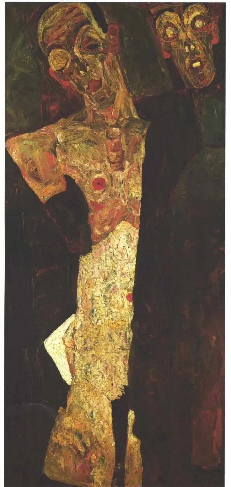 Profeti (Doppio Autoritratto) - Egon Schiele