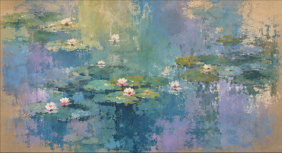Aline - Style Claude Monet