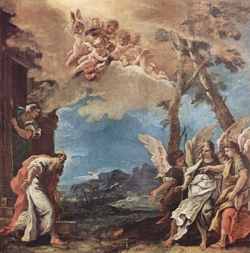 Abramo e i tre angeli - Sebastiano Ricci