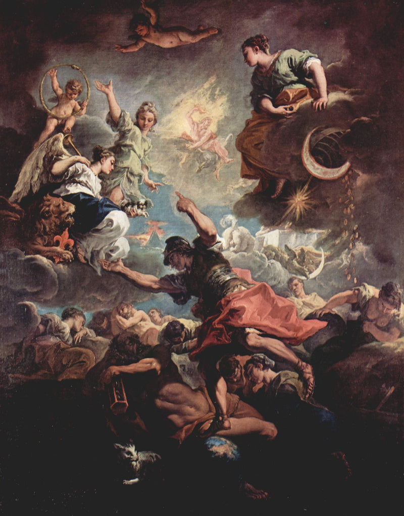 Allégorie della Toscana - Sebastiano Ricci