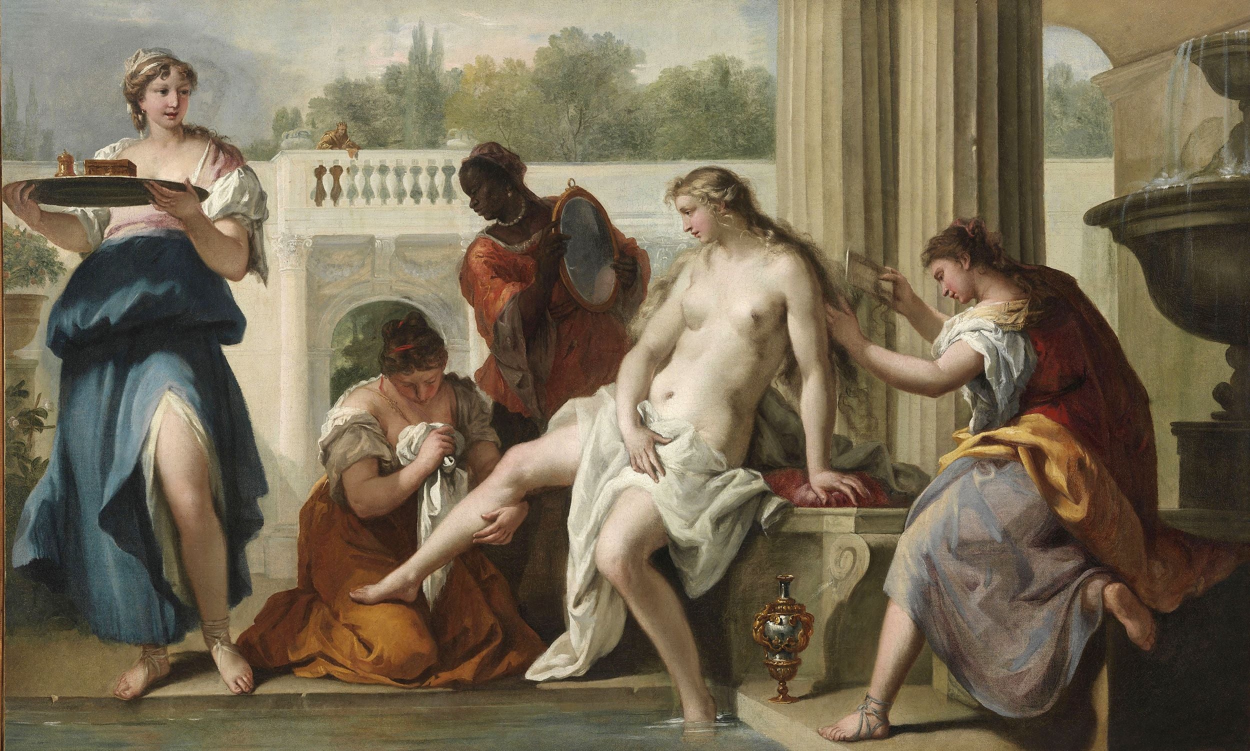 Bethsabée à son bain - Sebastiano Ricci - Alpha Reproduction