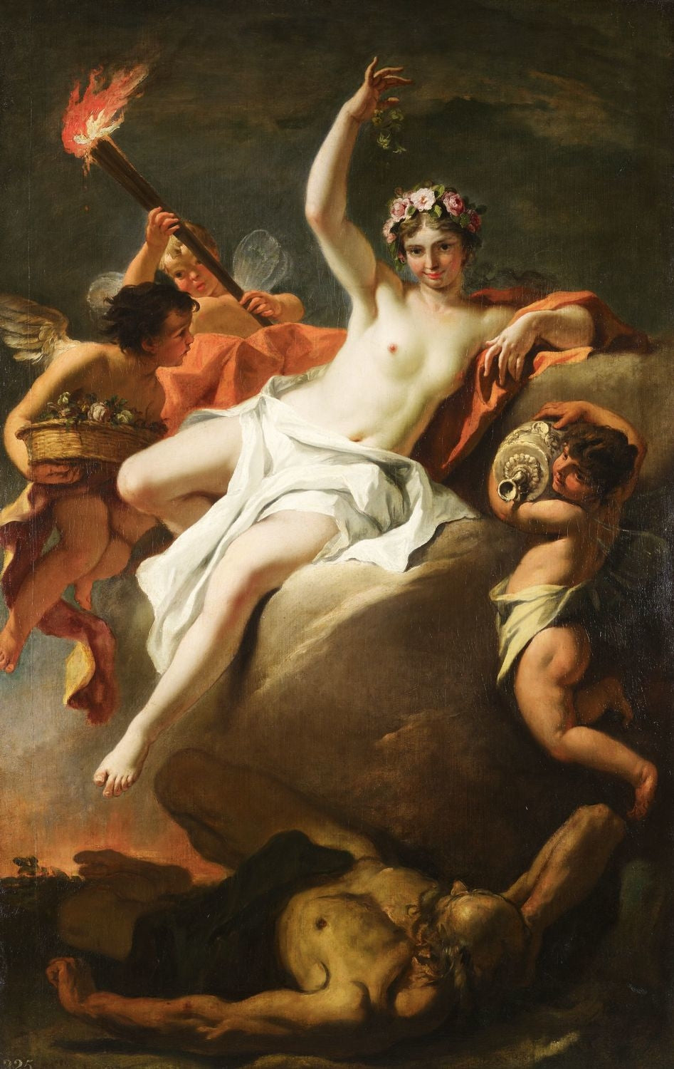 Aurore et Tithon - Sebastiano Ricci - Alpha Reproduction