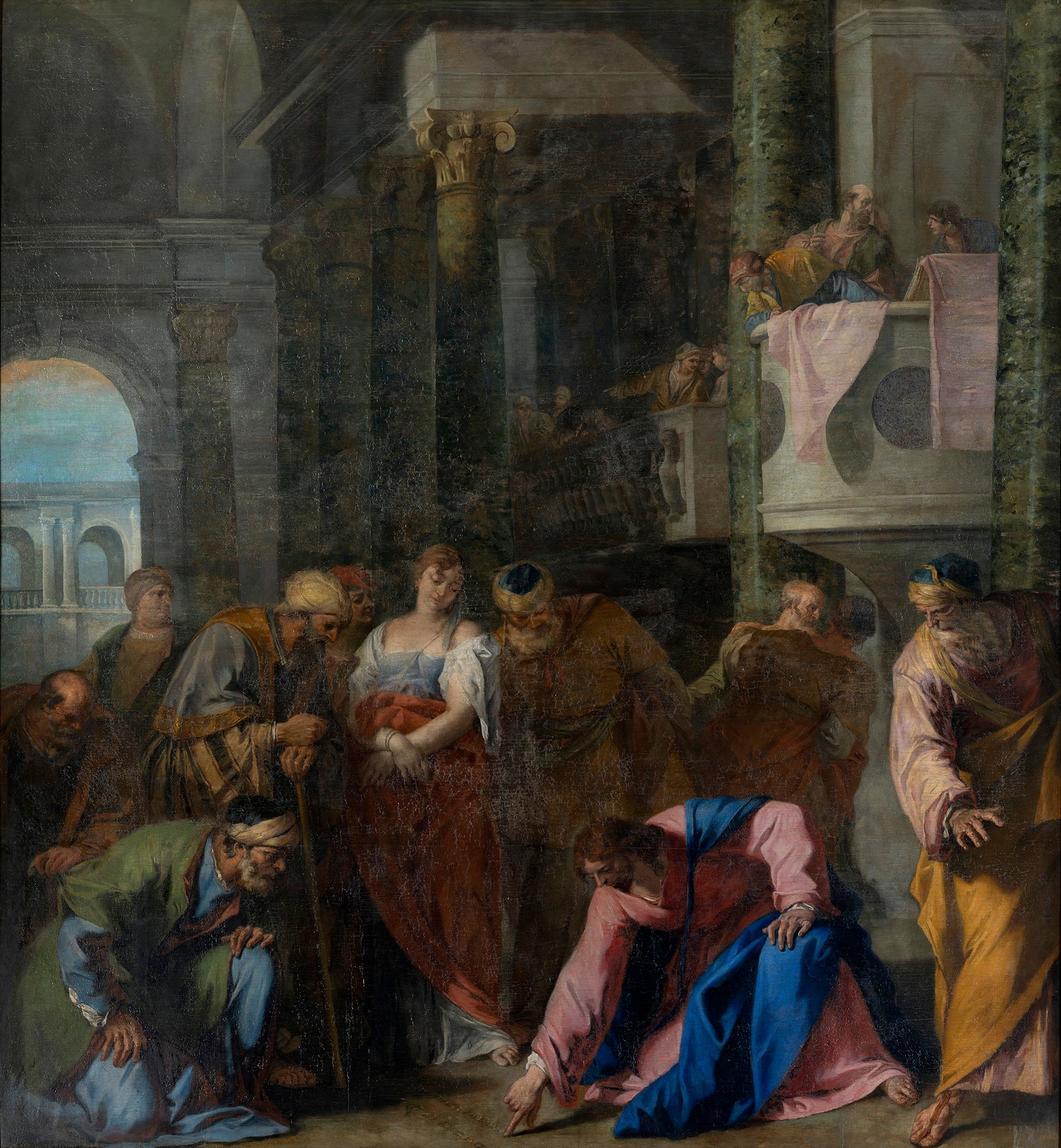 La femme adultère - Sebastiano Ricci - Alpha Reproduction