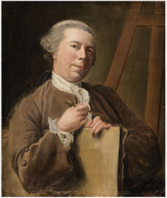 Autoritratto con cavalletto - Nathaniel, I Hone