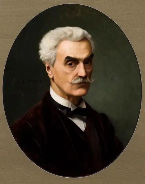 Reproduction du tableau « Autoportrait - Jean-Léon Gérôme » par Alpha Reproduction en peinture à l’huile