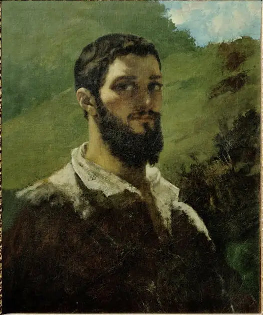 Autoritratto - Gustave Courbet