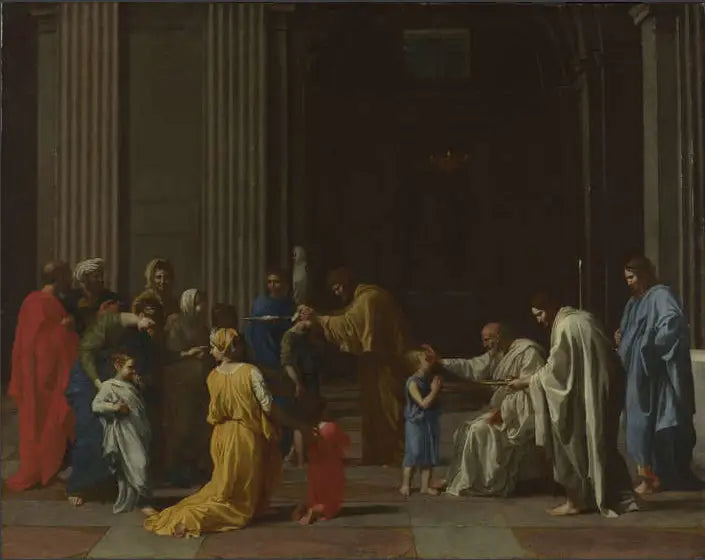 La Confirmation - Nicolas Poussin - Alpha Reproduction