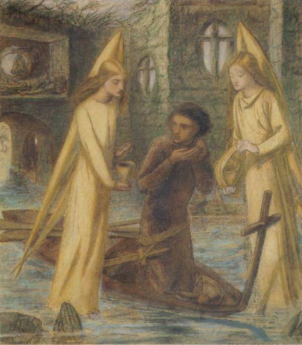 La ricerca del Santo Graal - Dante Gabriel Rossetti