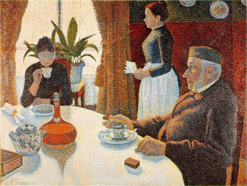 La sala da pranzo - Paul Signac