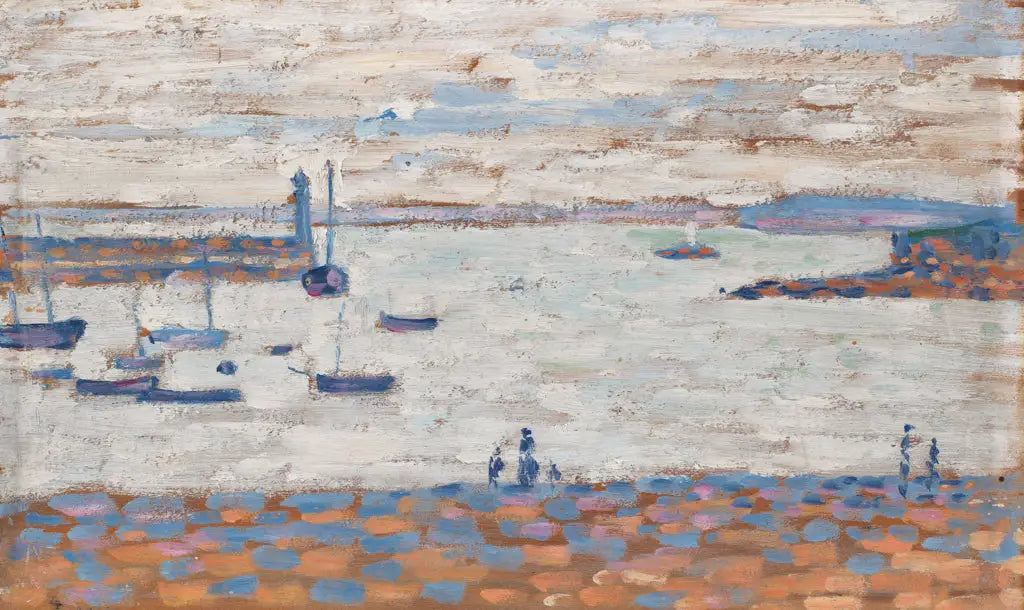 Reproduction du tableau « Entrée de port, Portrieux - Paul Signac » par Alpha Reproduction en peinture à l’huile