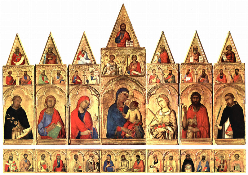 Polittico di Santa Caterina d'Alessandria - Simone Martini