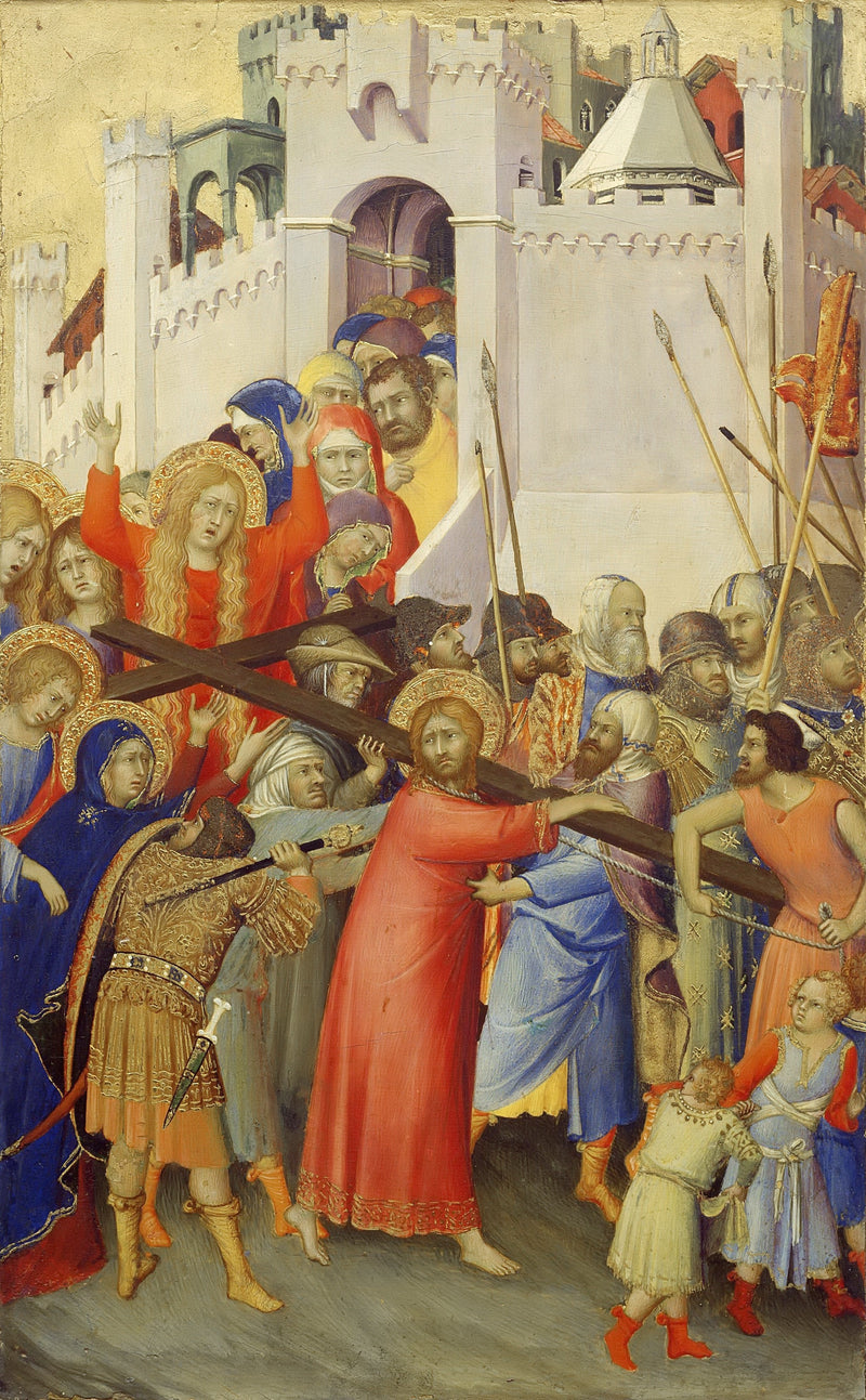 Il Trasporto della Croce - Simone Martini