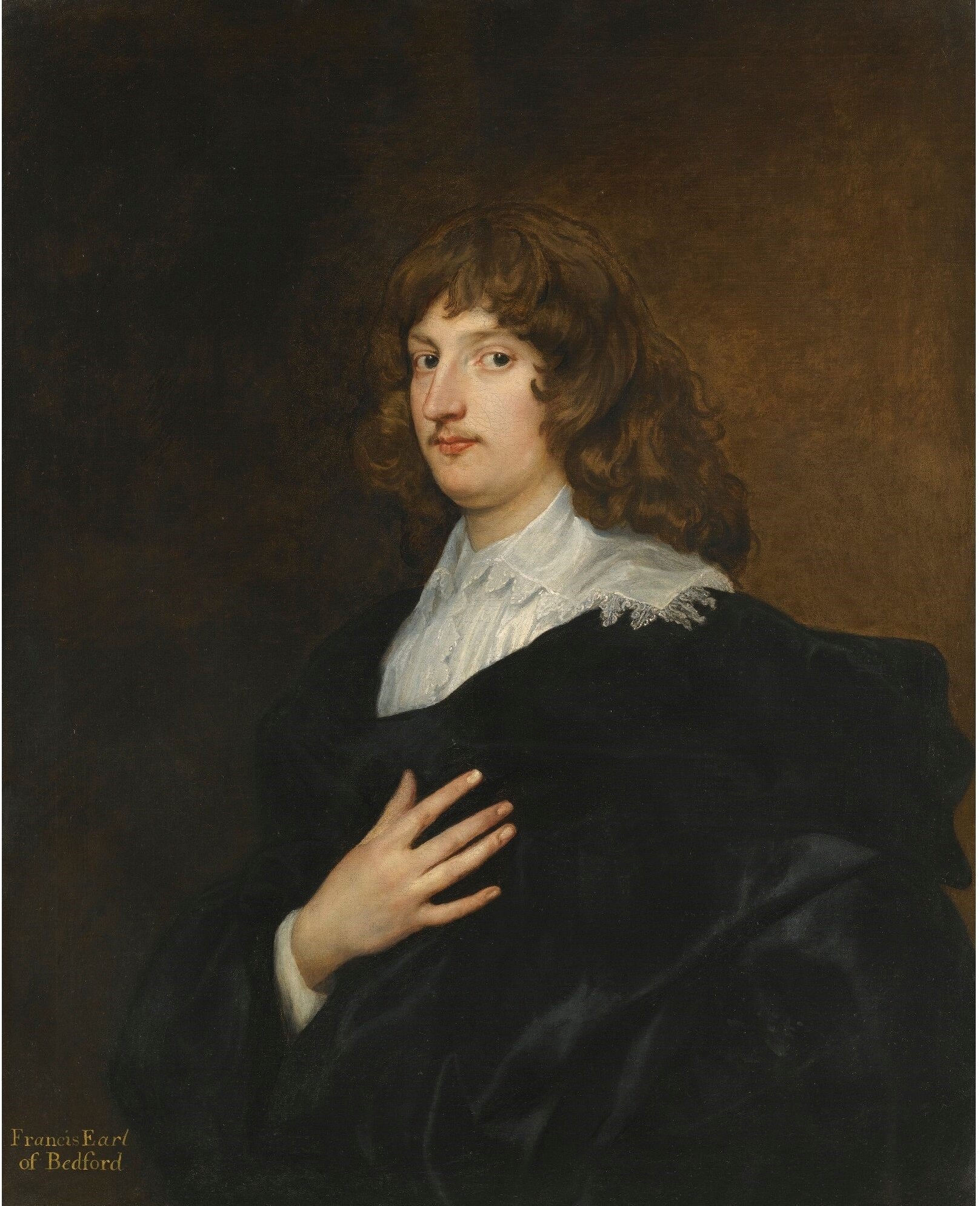 Portrait de William Russell, 5e comte et plus tard 1er duc de Bedford - Antoine van Dyck