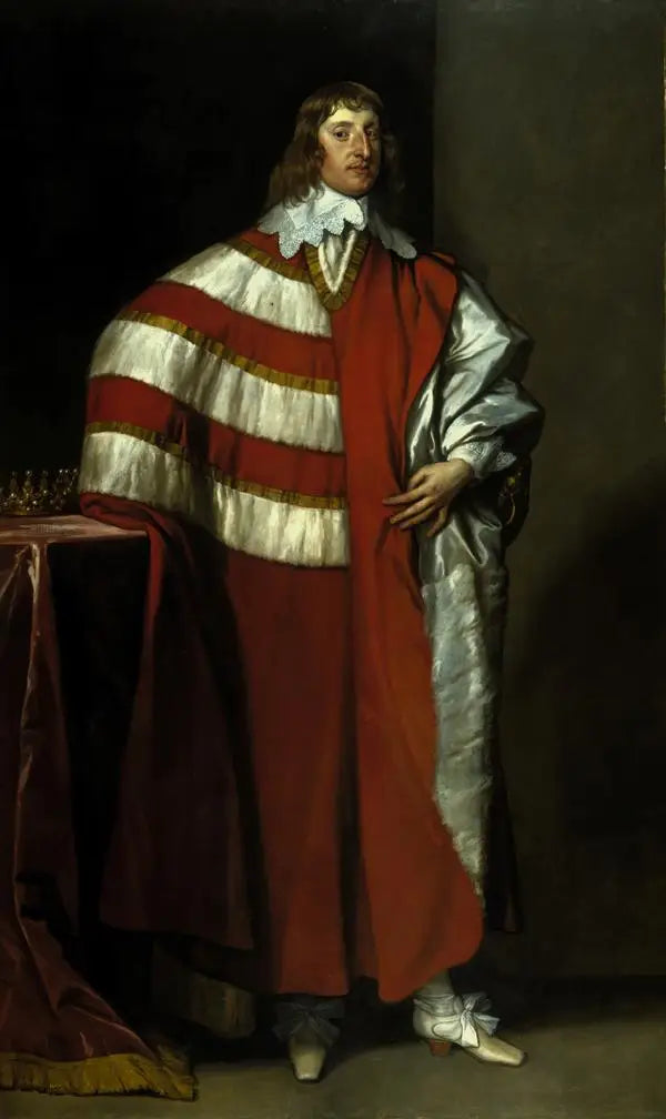 Charles Seton 2e comte de Dunfermline 1615-1672. Lord du sceau privé - Antoine van Dyck - Alpha Reproduction