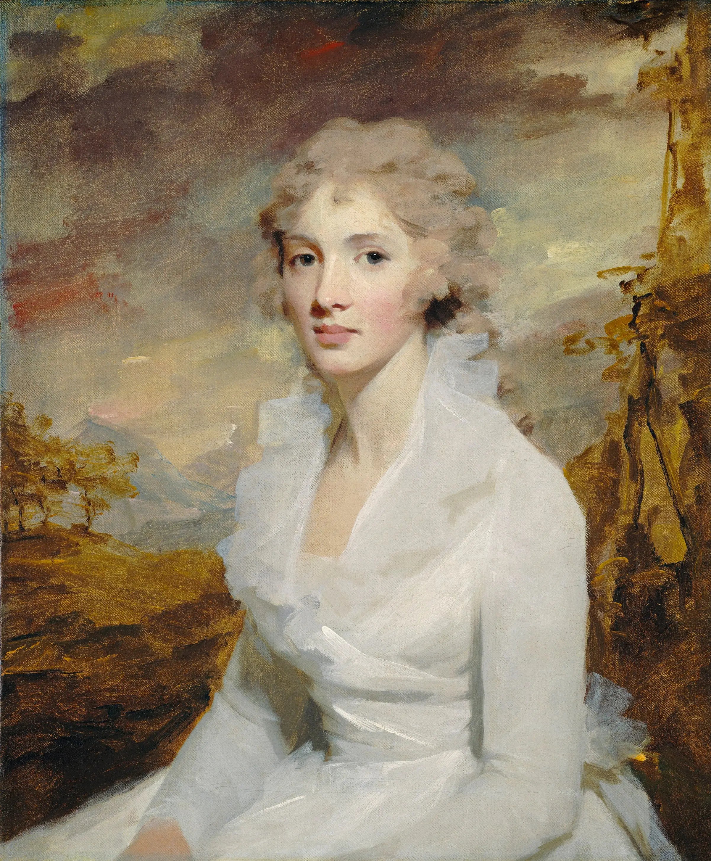 Mademoiselle Eleanor Urquhart - Henry Raeburn - Alpha Reproduction