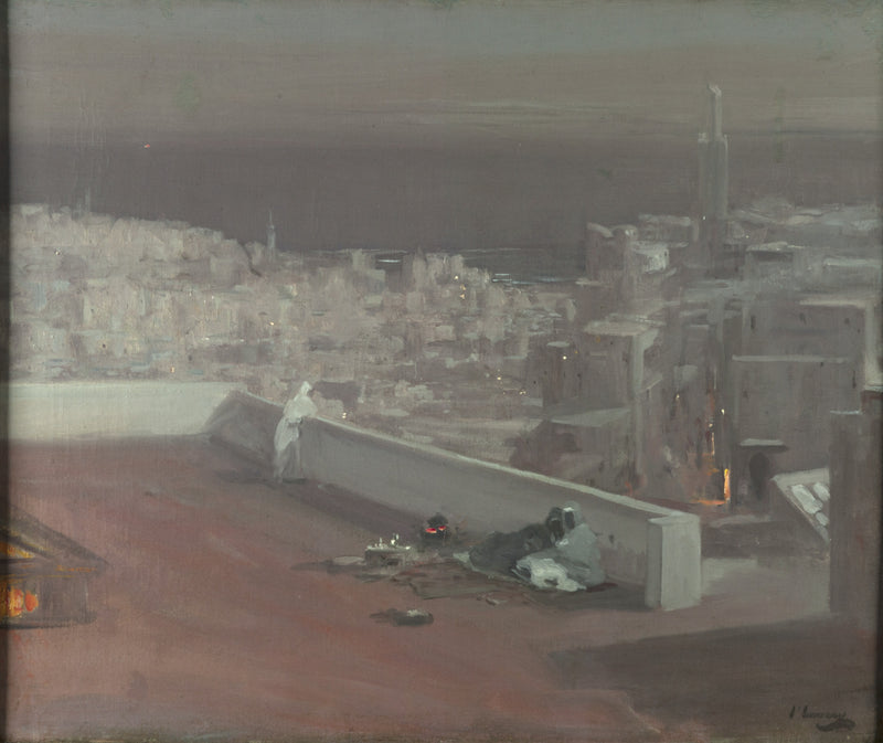 Notte, Tangeri - John Lavery