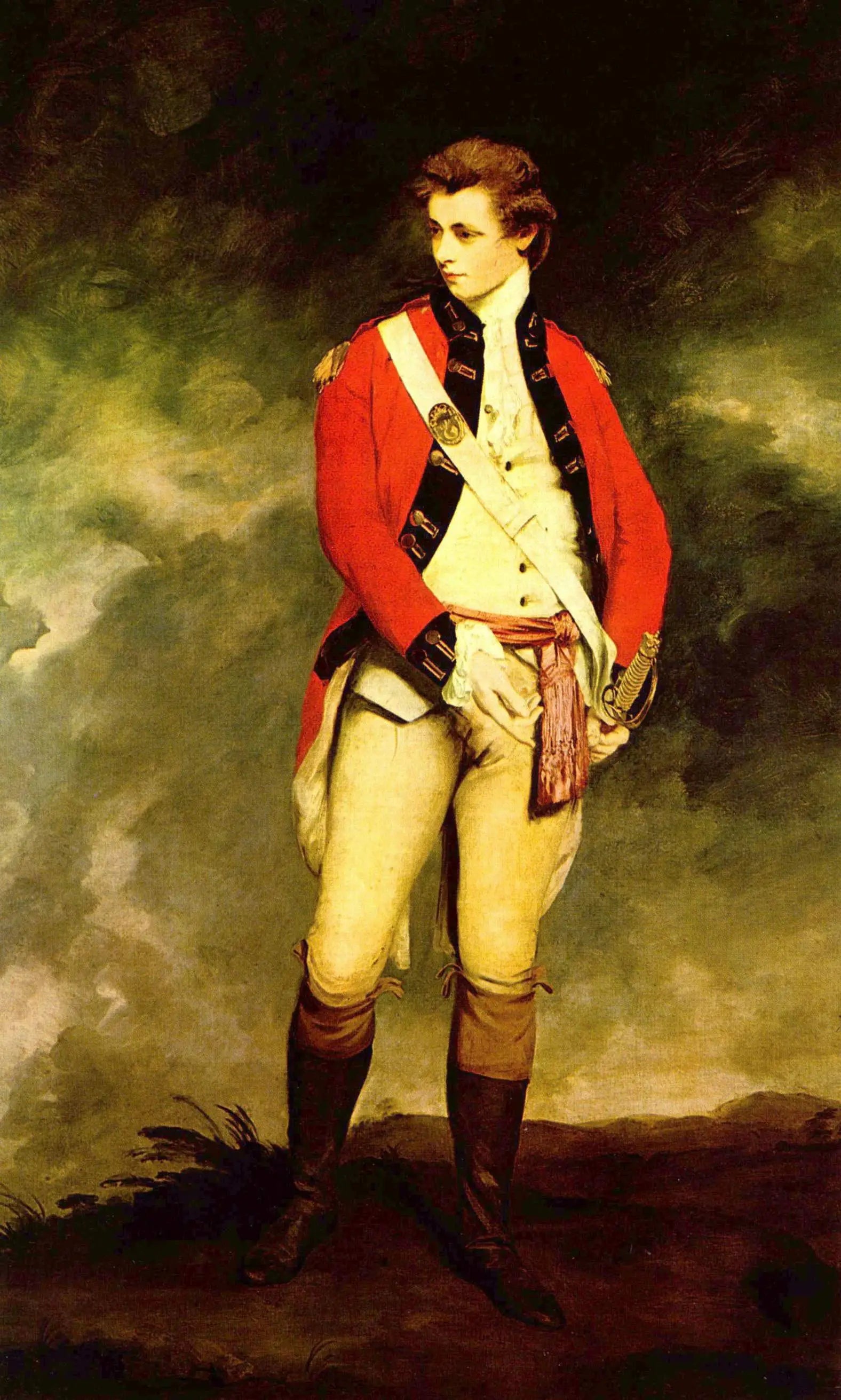 Capitaine John Hayes St Leger (1756–1799) - Joshua Reynolds - Alpha Reproduction