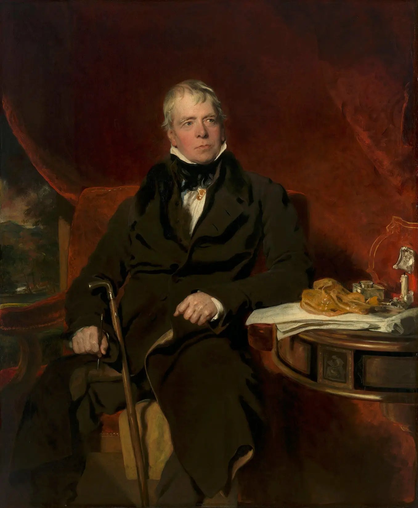 Sir Walter Scott (1771-1832) - Thomas Lawrence - Alpha Reproduction