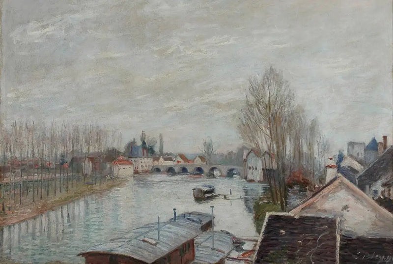Il ponte di Moret - Alfred Sisley
