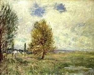 La pianura di Veneux-Nadon - Alfred Sisley