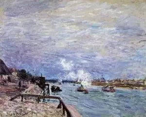 La Senna a Grenelle - Alfred Sisley