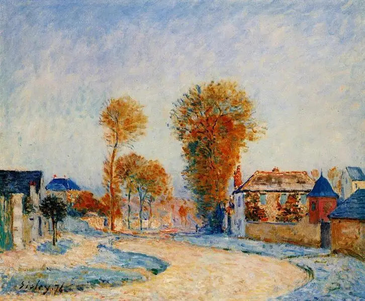 Prima gelata bianca - Alfred Sisley