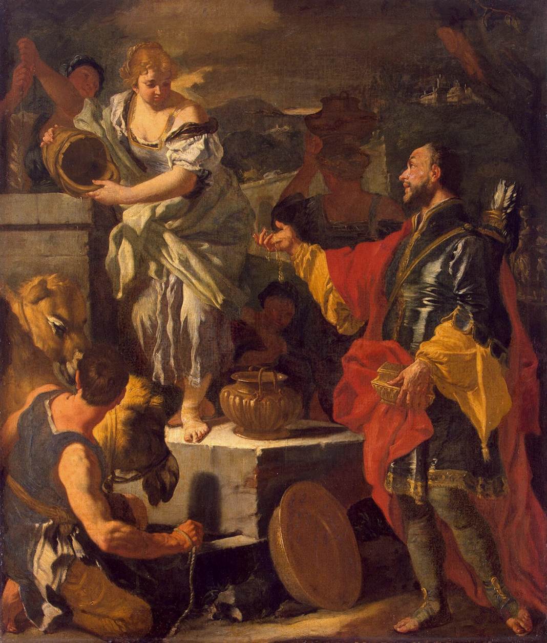 Rébecca au puits - Francesco Solimena - Alpha Reproduction