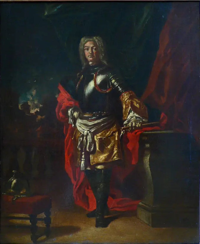 Portrait de Diego d’Aragona Pignatelli en uniforme de général cuirassier - Francesco Solimena - Alpha Reproduction