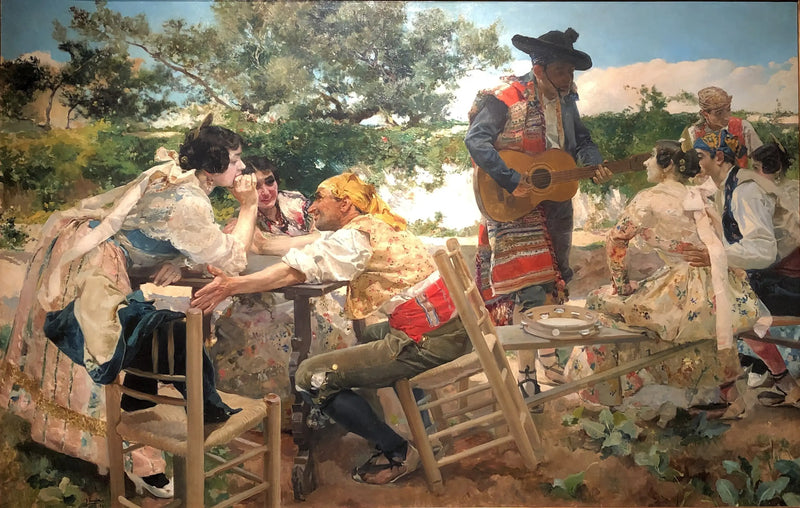 Scena valenziana - Joaquín Sorolla
