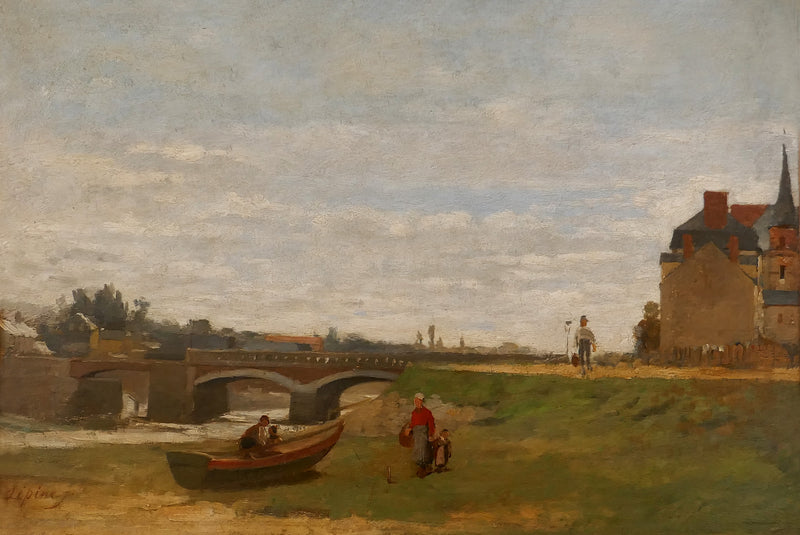 Paesaggio con un ponte - Stanislas Lépiné