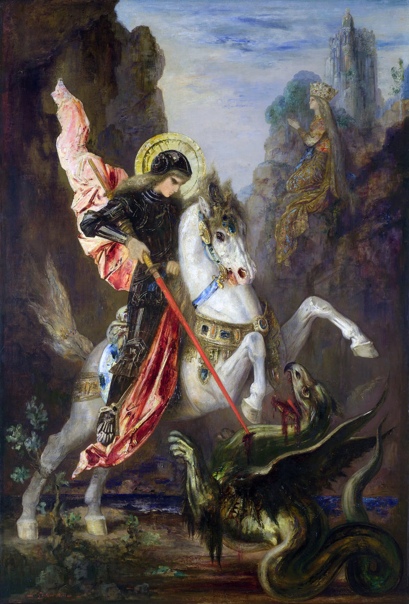 San Giorgio e il Drago - Gustave Moreau