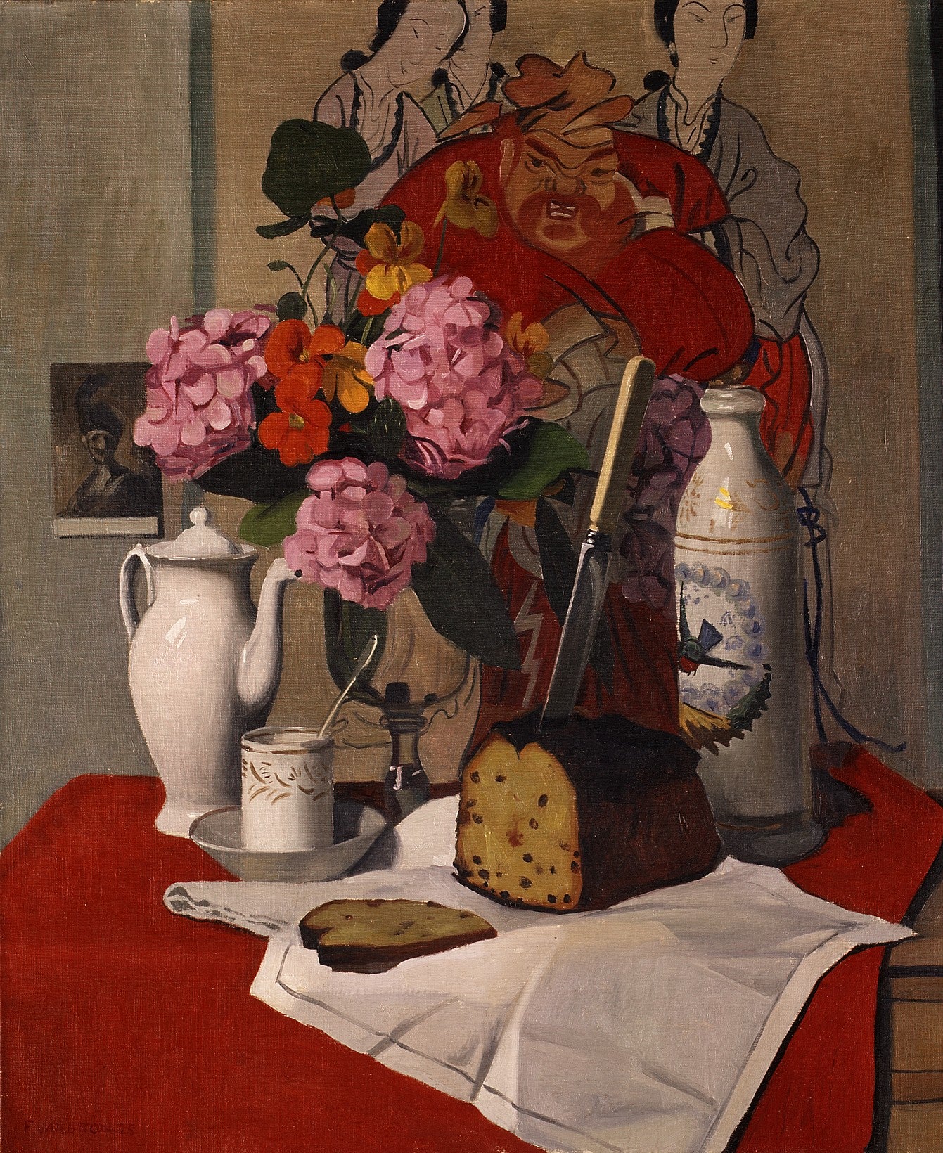 Nature morte aux fleurs - Félix Vallotton