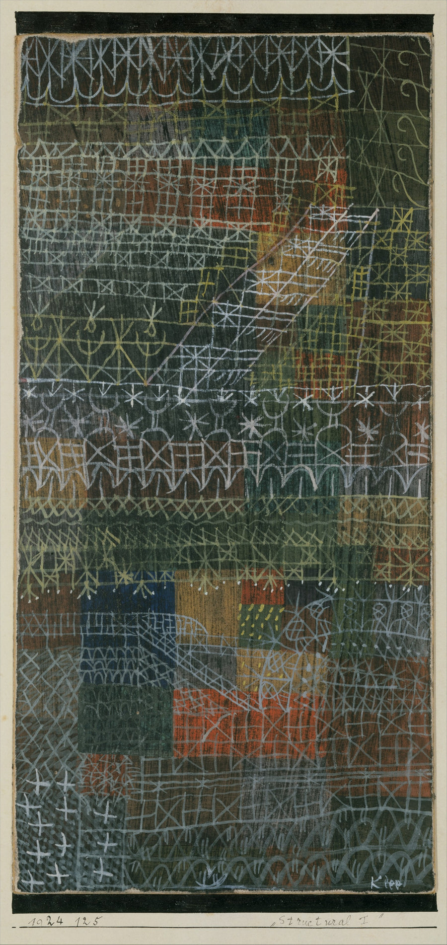 Structural I - Paul Klee