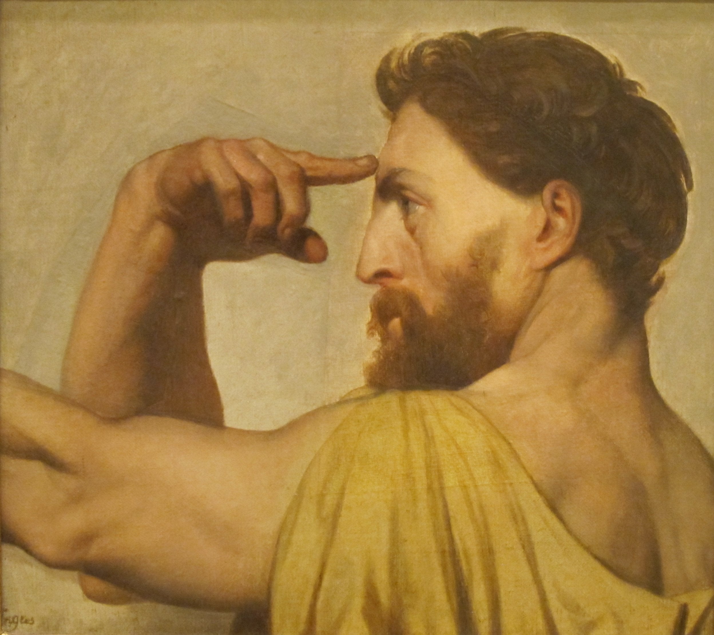 Fidia, studio per l'apoteosi di Omero - Jean-Auguste-Dominique Ingres