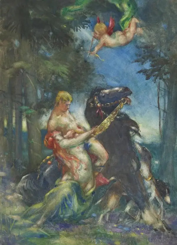 Étude pour Vénus et Adonis - Francis Cadell - Alpha Reproduction
