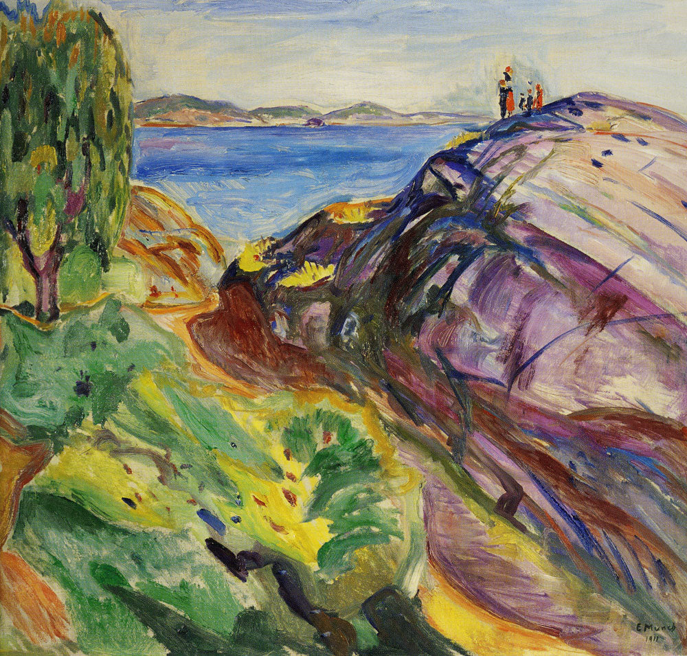 Reproduction du tableau « Été à Kragerø - Edvard Munch » par Alpha Reproduction en peinture à l’huile