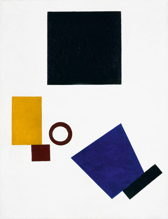 Suprématisme : Autoportrait en deux dimensions - Kazimir Malevich