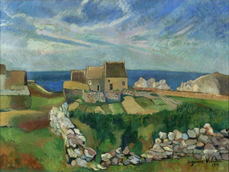 Paysage de Bretagne ou Île d'Ouessant - Suzanne Valadon