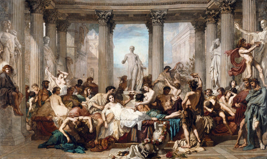 I Romani della decadenza - Thomas Couture (1847)