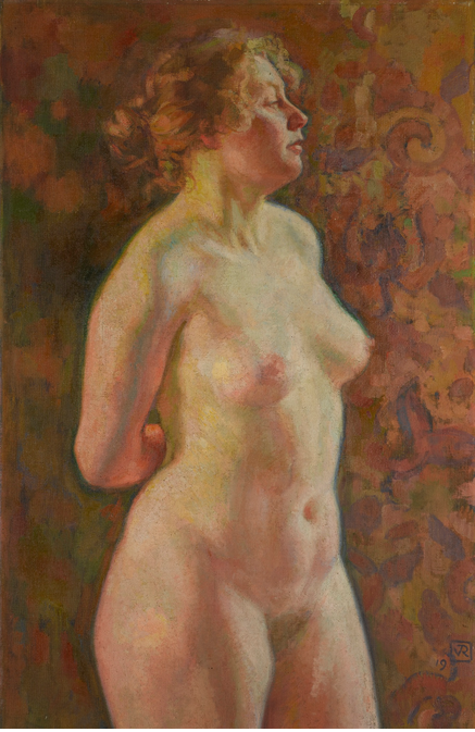 Torso di una bionda - The��o van Rysselberghe