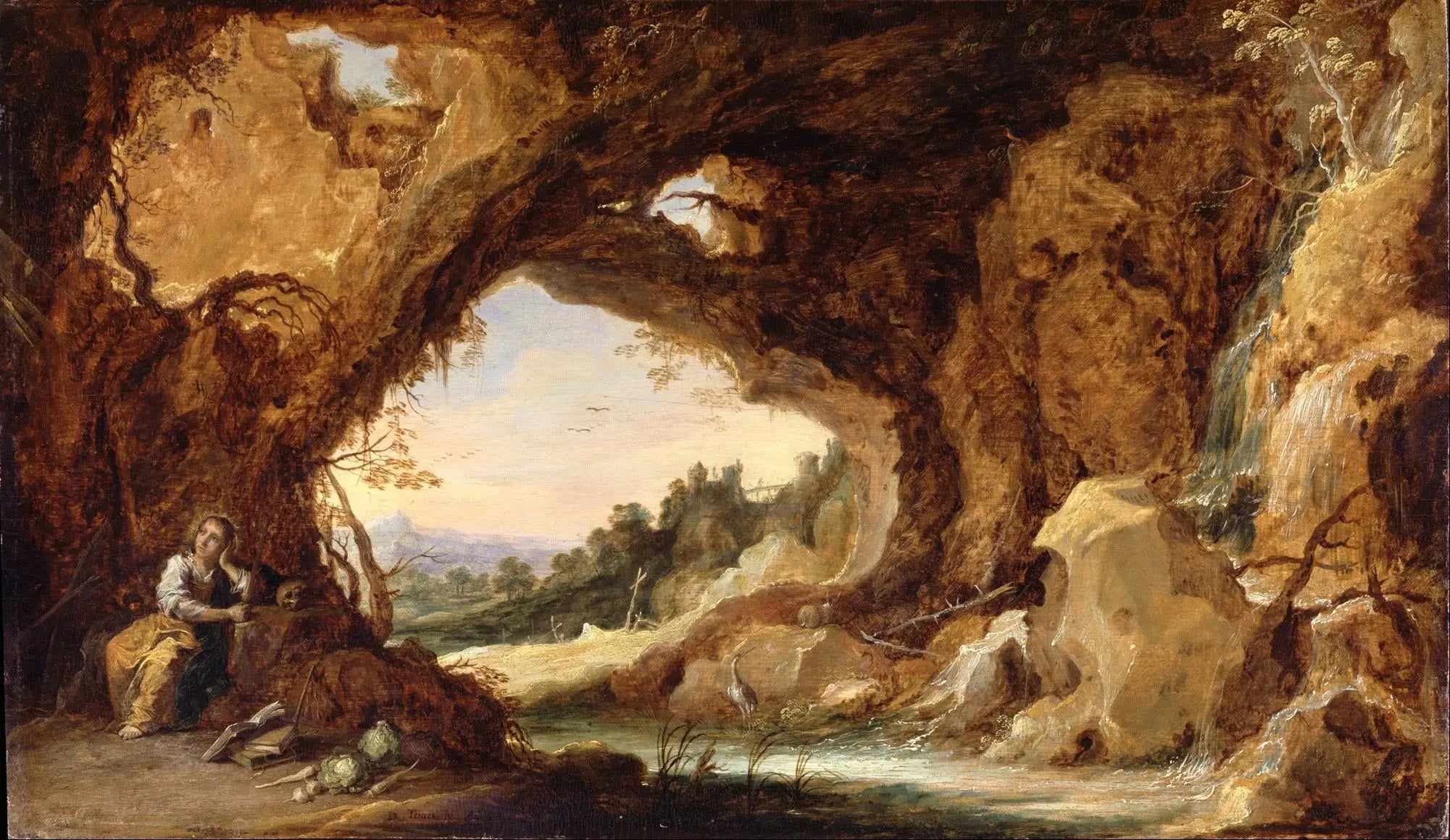 Sainte Marie-Madeleine en pénitence - David Teniers le Jeune - Alpha Reproduction