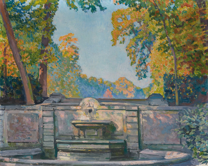La fontana - The��o van Rysselberghe