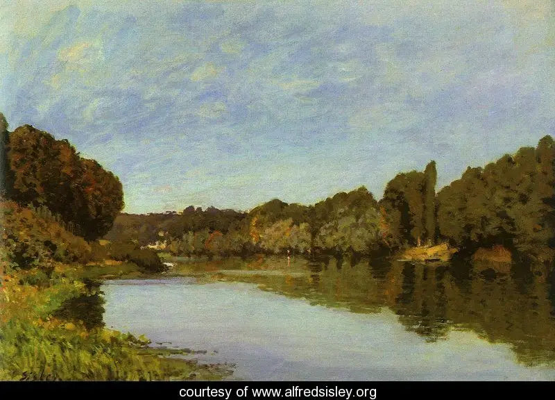 La Senna a Bougival - Alfred Sisley