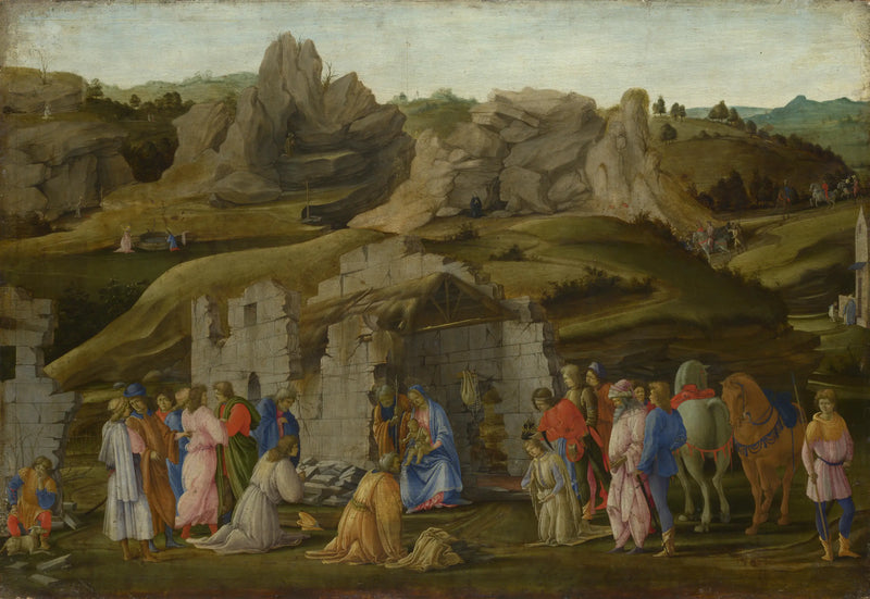 Adorazione dei Magi - Filippino Lippi