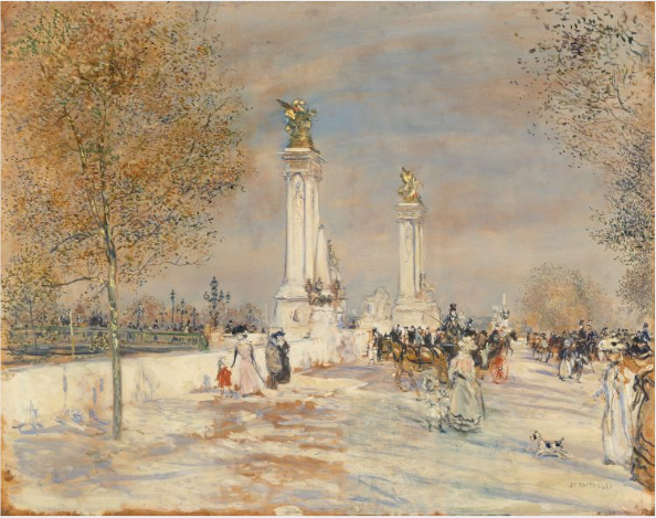Il ponte Alessandro III, Parigi - Jean-François Raffaele